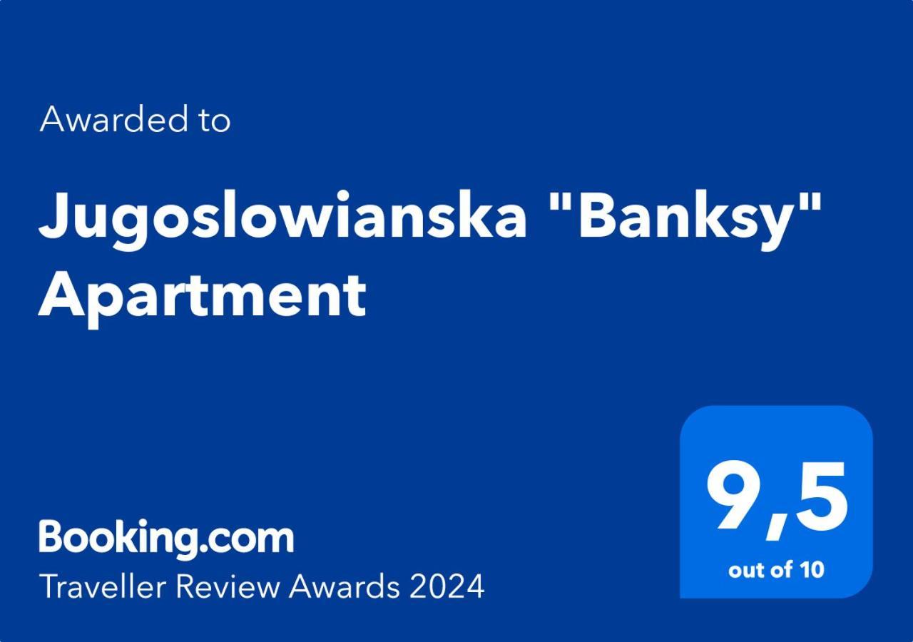 "Banksy" Art Apartment Warsaw Exterior photo